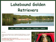 Tablet Screenshot of lakeboundgldns.com